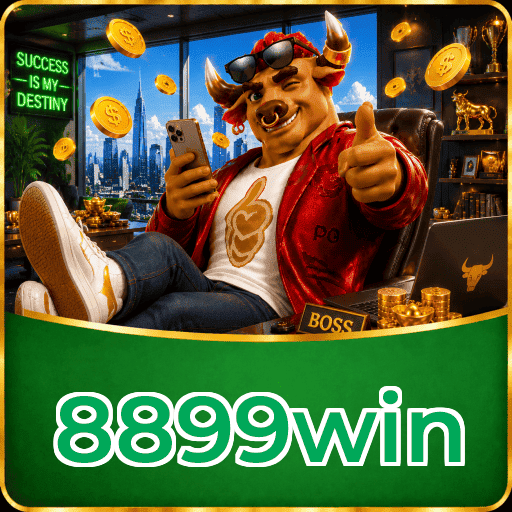 8899win Download Speed Test Logo - Teste de Velocidade Certificado